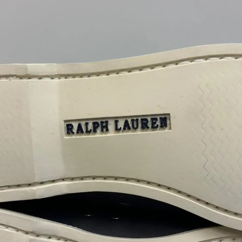 NIB Rancourt & Co. x Polo Ralph Lauren Telford Boat Shoe Blue NOS Maine USA 11 D